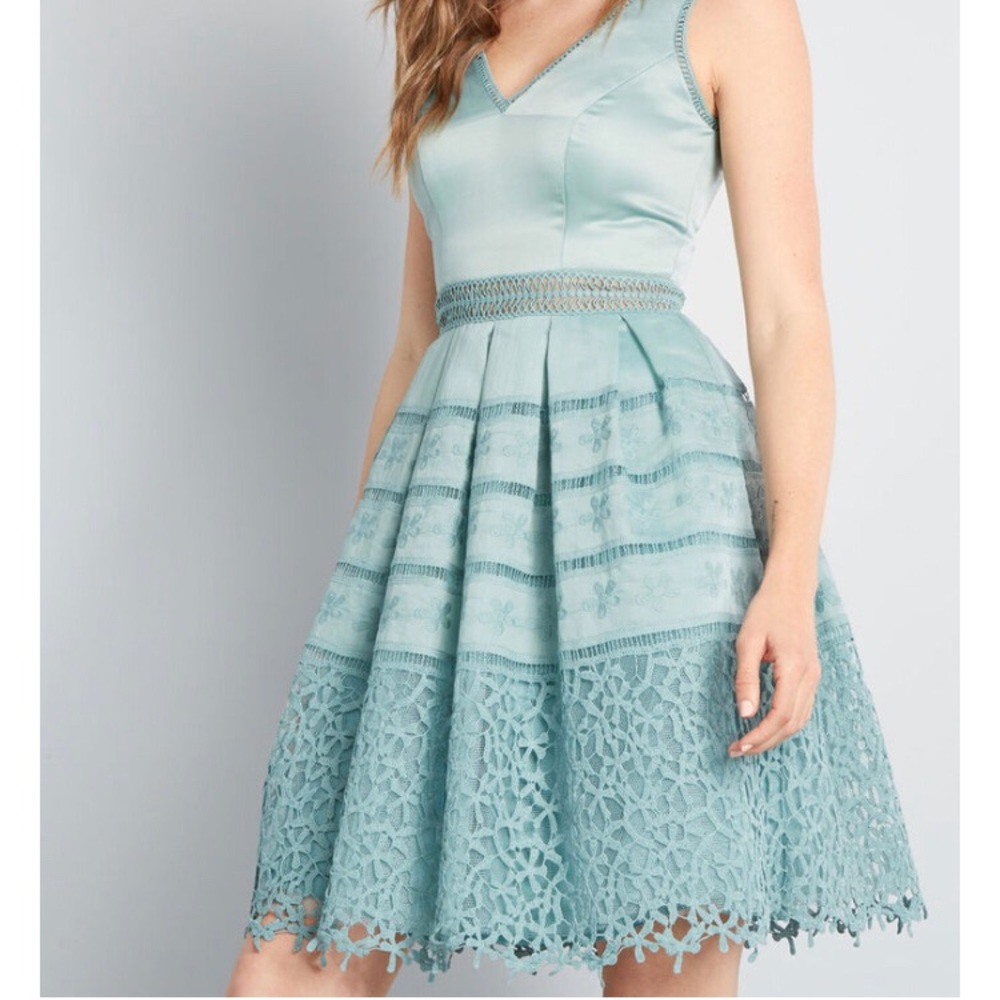 Mint Green Chi Chi London/ModCloth Dress